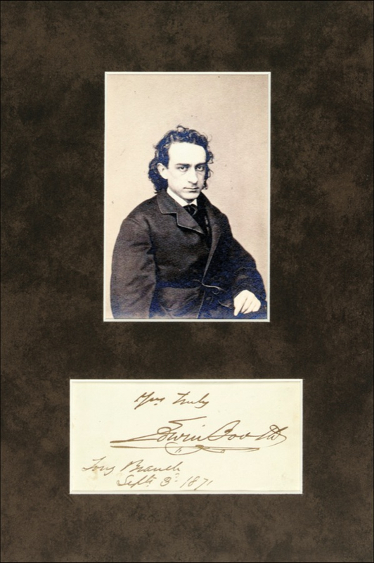 Lot 941 Edwin Booth