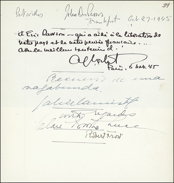 Lot 547 Arts and Letters