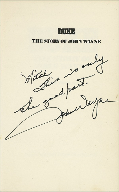 Lot 1240 John Wayne