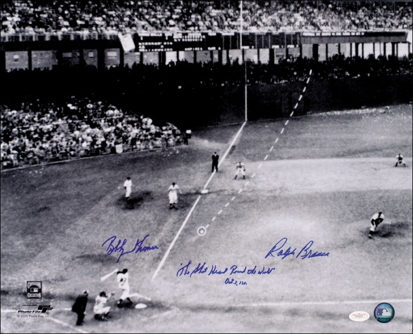 Lot 1309 Ralph Branca and Bobby Thomson