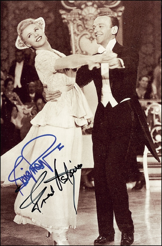 Lot 914 Fred Astaire and Ginger Rogers