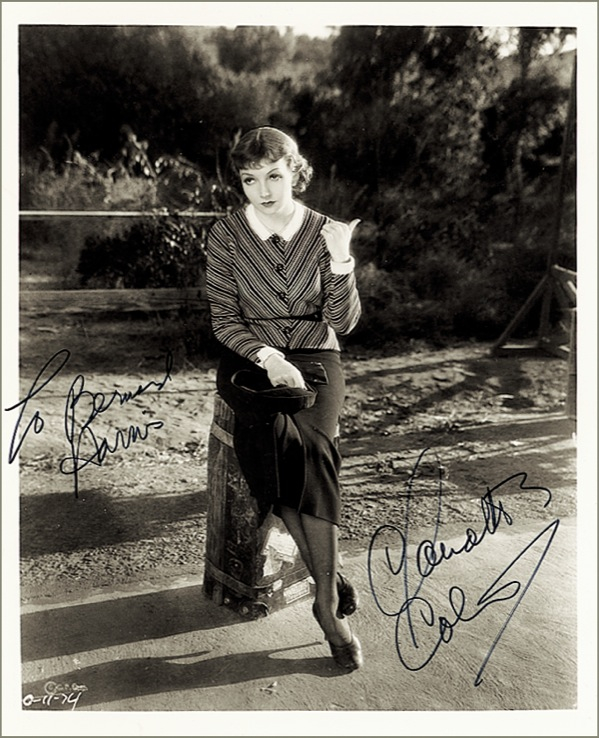 Lot 974 Claudette Colbert