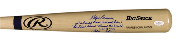 Lot 1311 Ralph Branca and Bobby Thomson