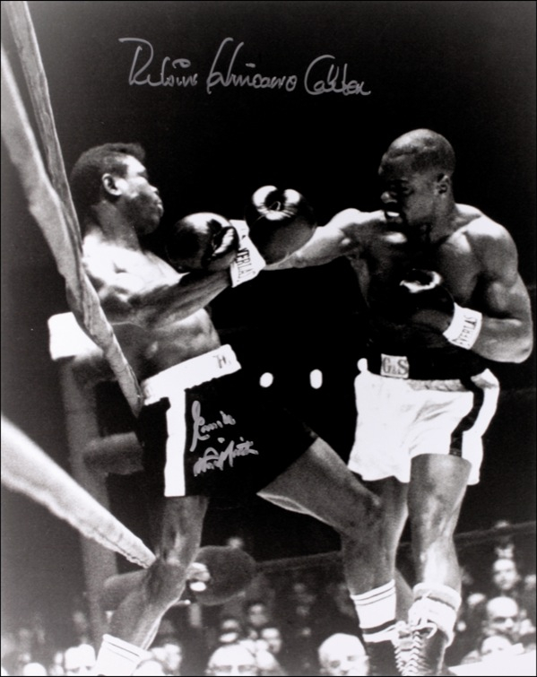 Lot 1322 Rubin “Hurricane” Carter and Emile Griffith