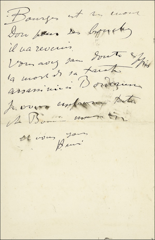 Lot 656 Henri de Toulouse-Lautrec