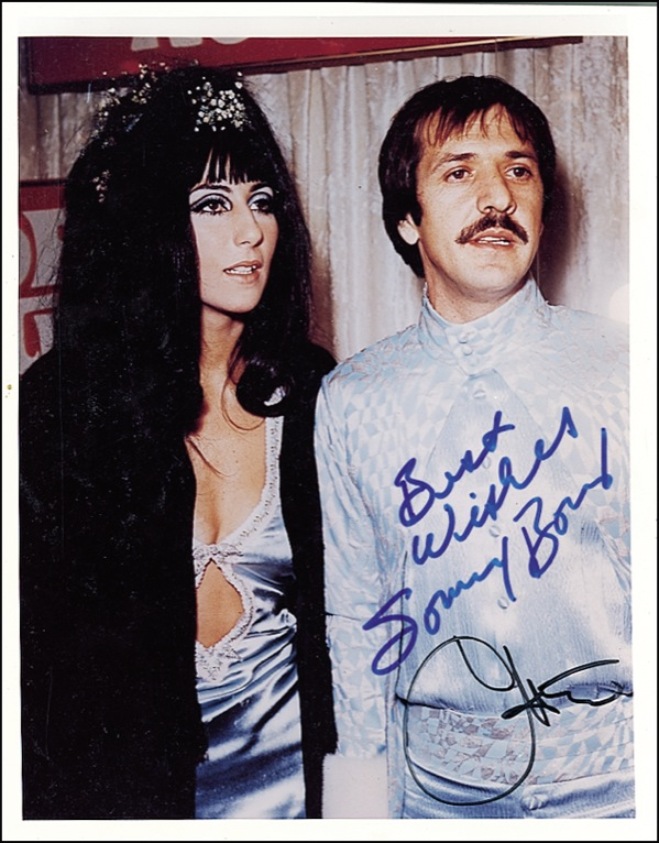 Lot 879 Sonny and Cher