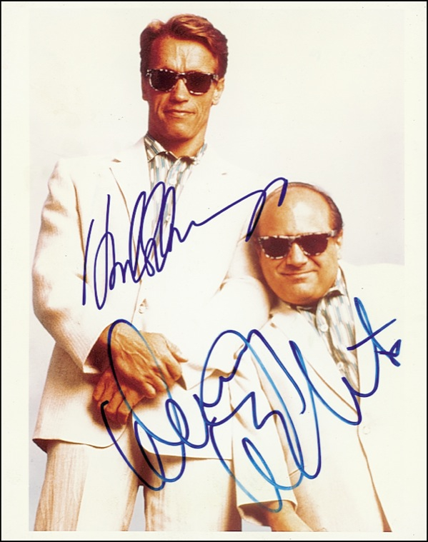 Lot 1234 Twins: Schwarzenegger and DeVito