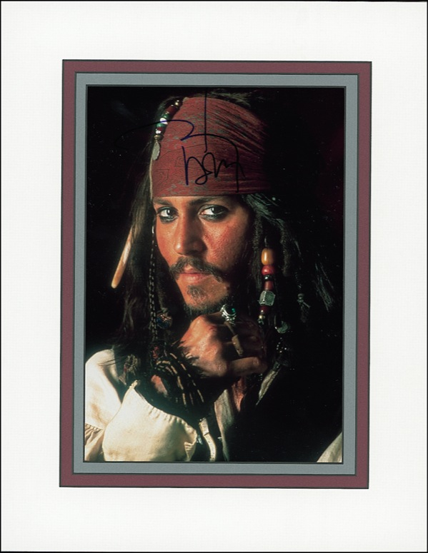 Lot 998 Johnny Depp
