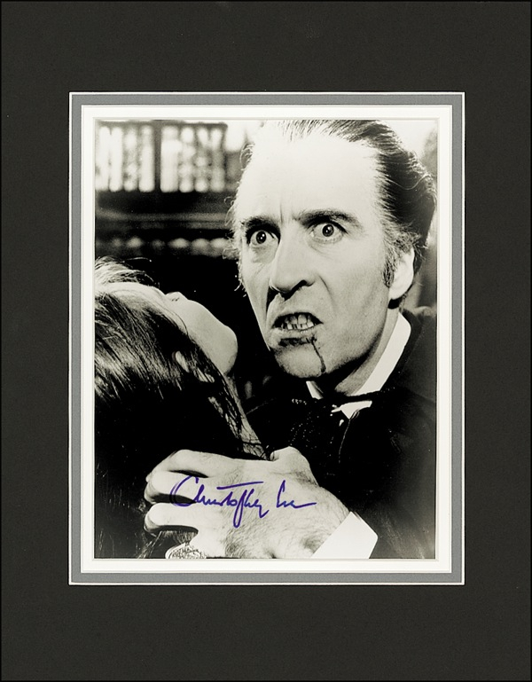 Lot 1102 Christopher Lee