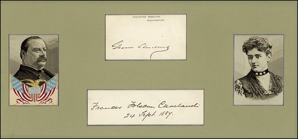 Lot 26 Grover and Frances Cleveland