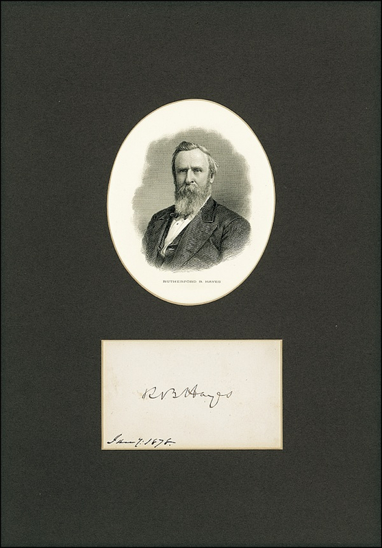 Lot 79 Rutherford B. Hayes
