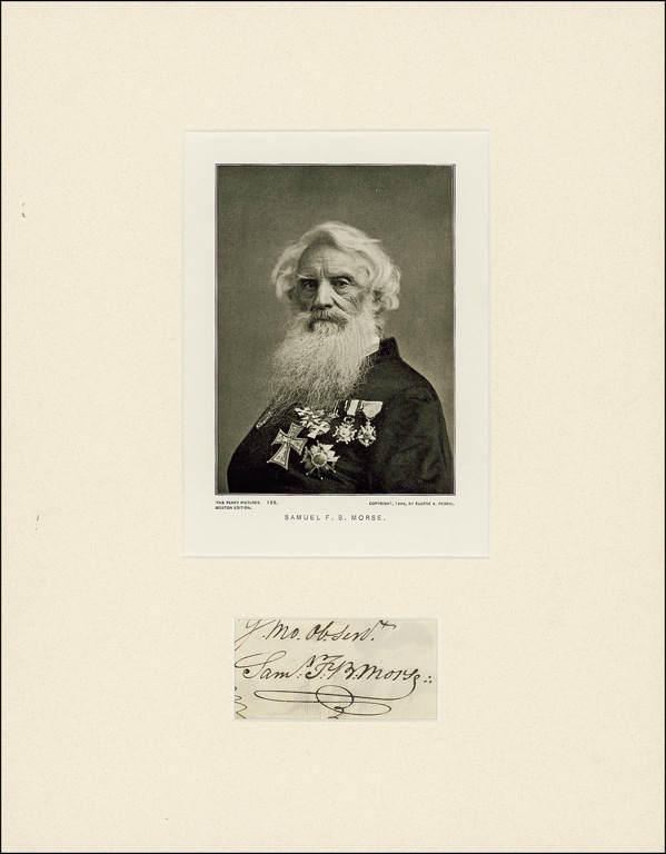 Lot 326 Samuel F. B. Morse