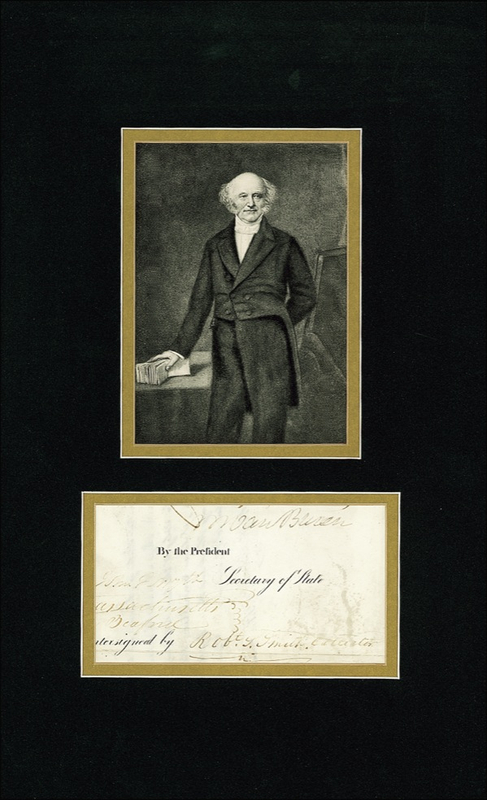 Lot 192 Martin Van Buren