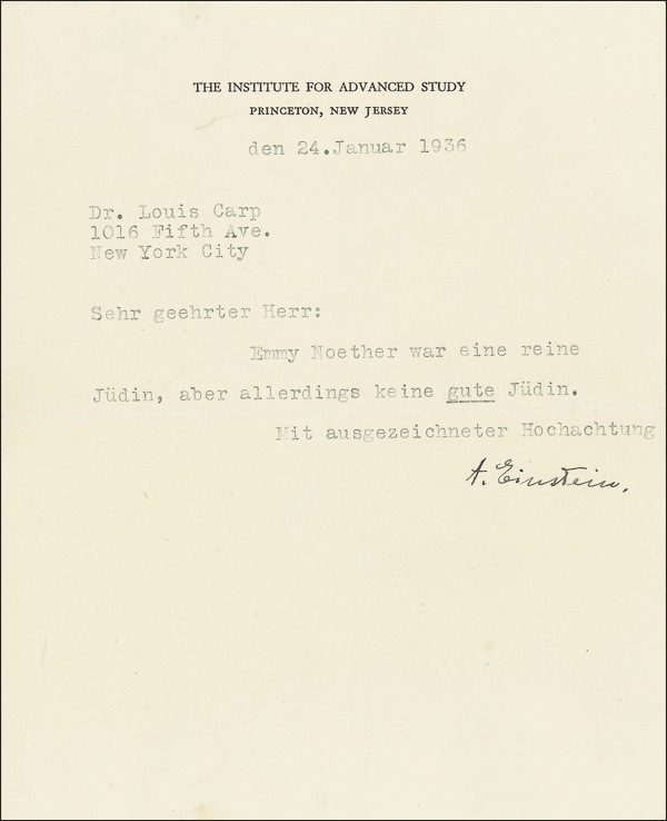 Lot 261 Albert Einstein