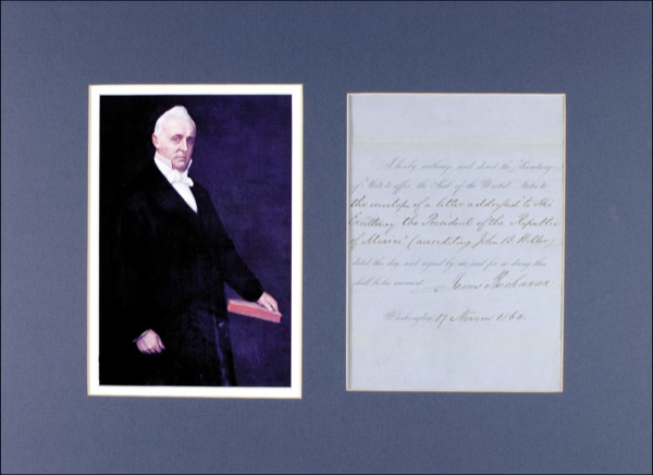 Lot 9 James Buchanan