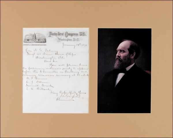 Lot 66 James A. Garfield