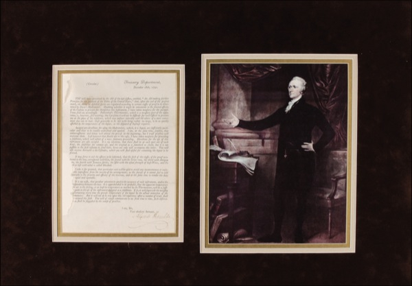 Lot 282 Alexander Hamilton