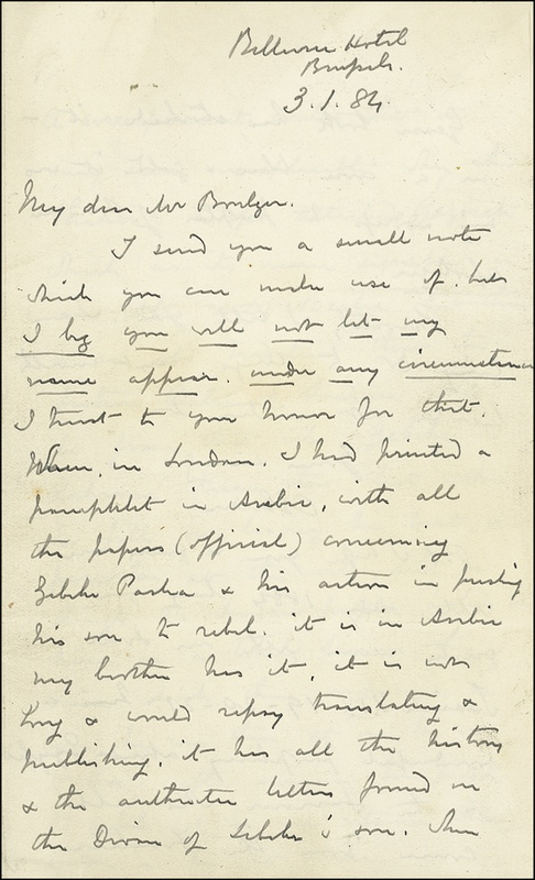 Lot 433 Charles “Chinese” Gordon