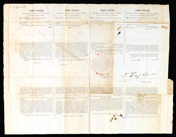 Lot 188 John Tyler