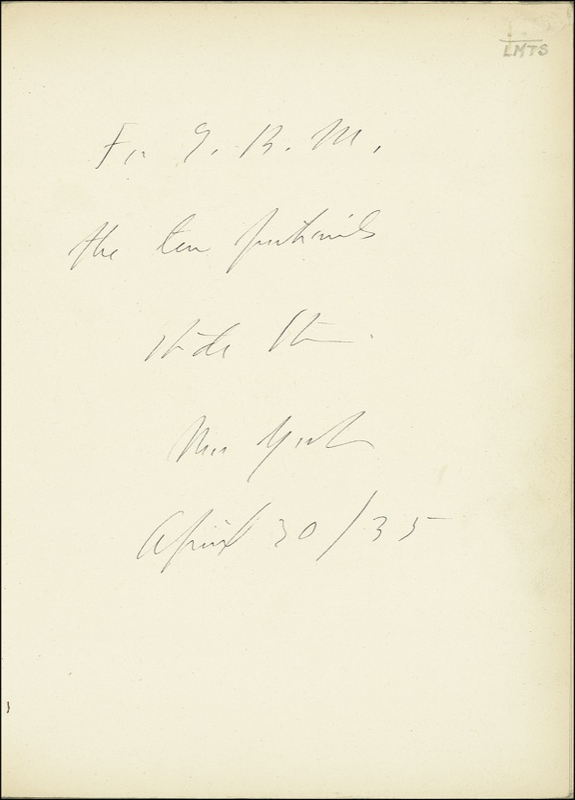 Lot 644 Gertrude Stein