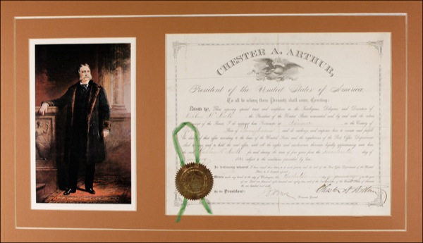 Lot 4 Chester A. Arthur