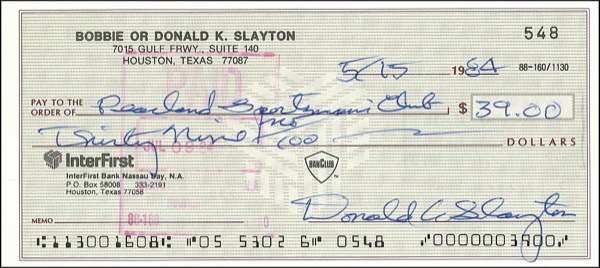 Lot 530 Deke Slayton