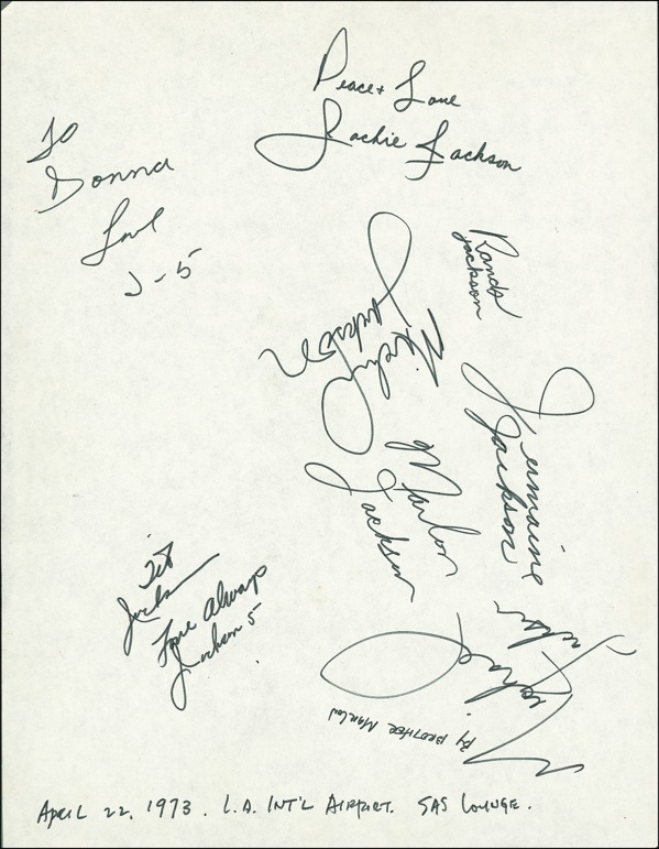 Lot 796 Jackson Five