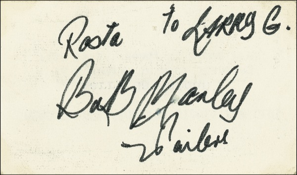 Lot 827 Bob Marley