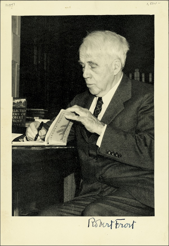 Lot 579 Robert Frost