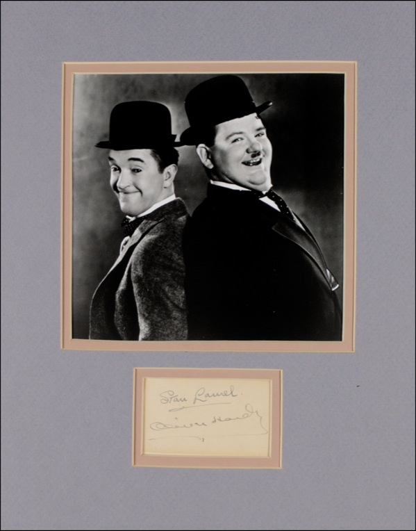 Lot 1100 Laurel and Hardy