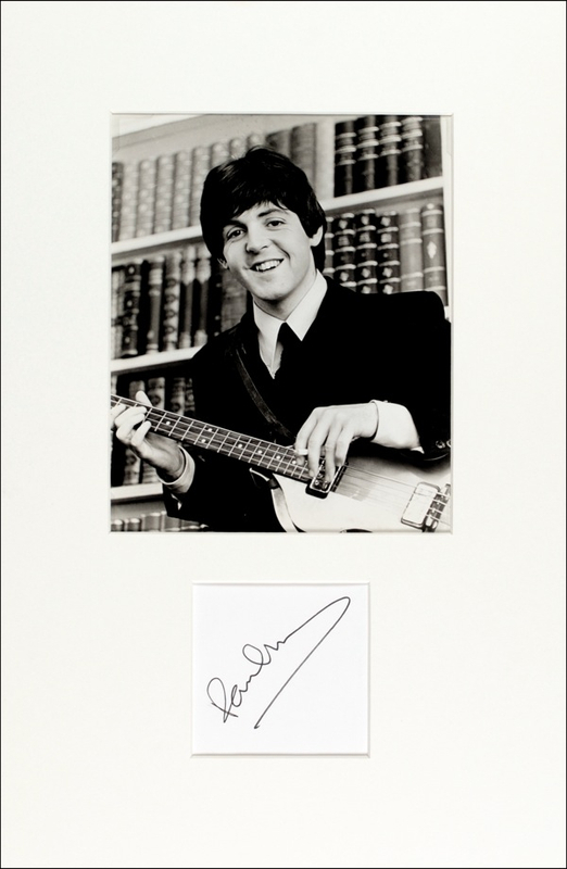 Lot 726 Beatles: McCartney, Paul