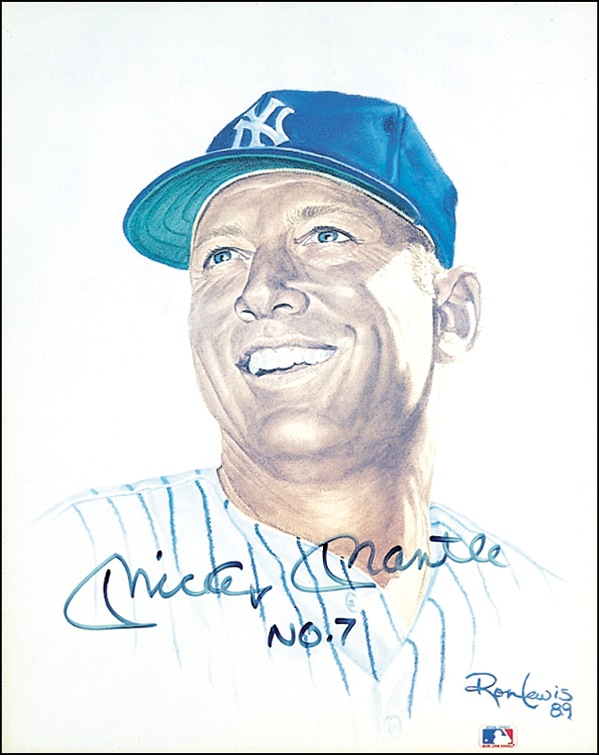 Lot 1415 Mickey Mantle