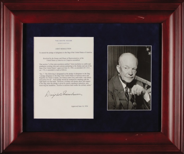 Lot 50 Dwight D. Eisenhower