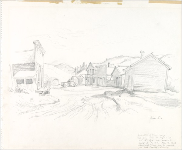 Lot 556 Thomas Hart Benton