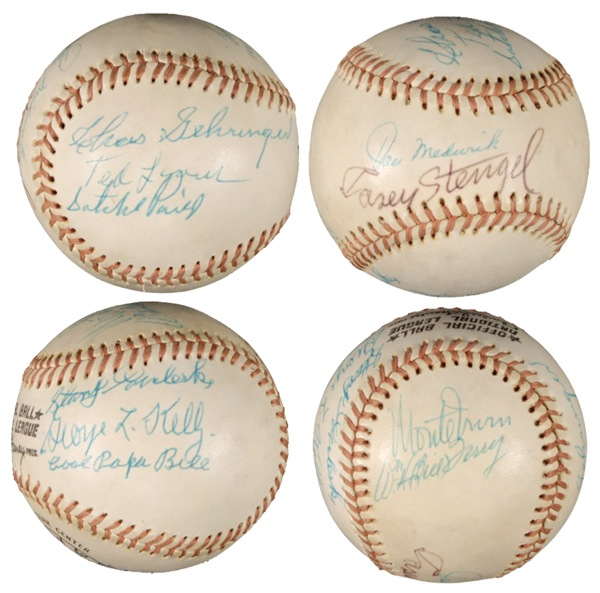 Lot 1289 Baseball Hall of Famers