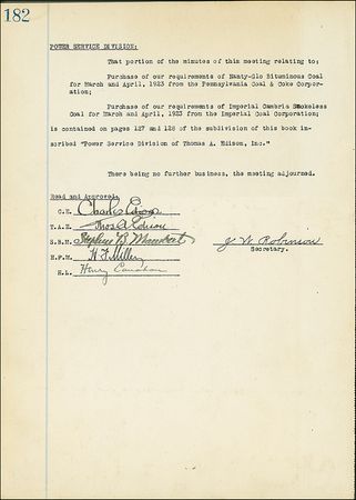 Lot #259 Thomas Edison - Image 1