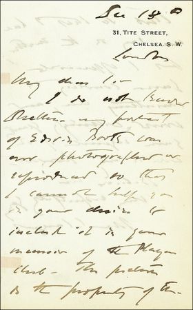 Lot #636 John Singer Sargent - Image 2