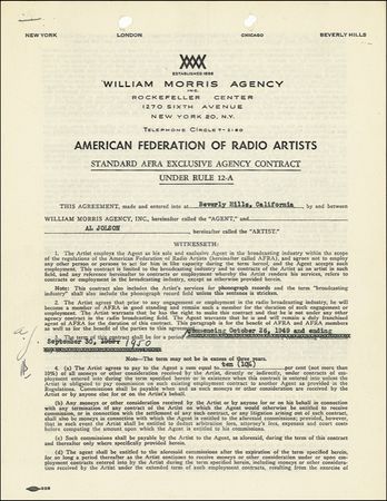 Lot #1081 Al Jolson - Image 2