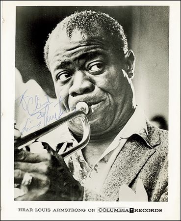 Lot #709 Louis Armstrong and Trummy Young - Image 1
