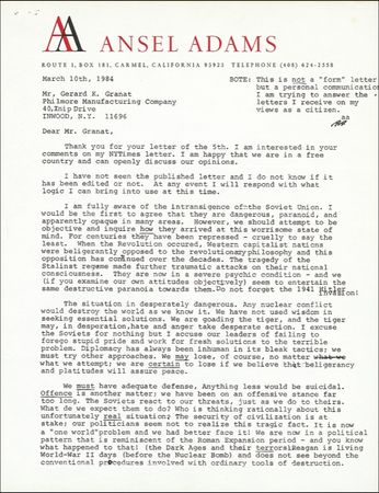 Lot #540 Ansel Adams - Image 2