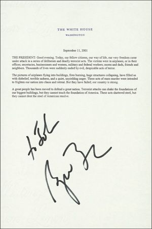 Lot #14 George W. Bush