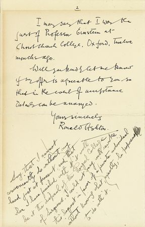 Lot #638 George Bernard Shaw - Image 1