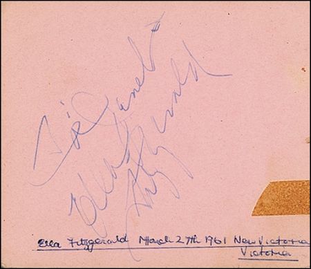 Lot #775 Ella Fitzgerald - Image 3