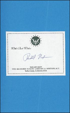 Lot #127 Richard Nixon - Image 1