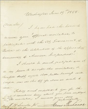 Lot #8 James Buchanan