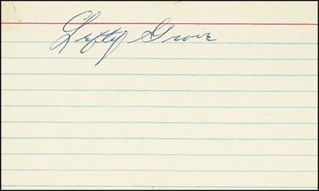 Lot #1367 Lefty Grove and Gabby Hartnett - Image 1