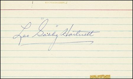 Lot #1367 Lefty Grove and Gabby Hartnett - Image 2