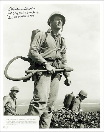 Lot #442 Iwo Jima: Lindberg, Charles - Image 2