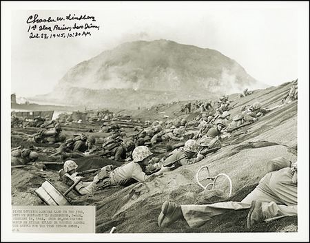 Lot #442 Iwo Jima: Lindberg, Charles - Image 4