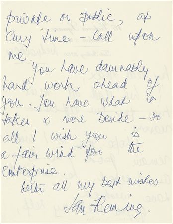 Lot #577 Ian Fleming - Image 1